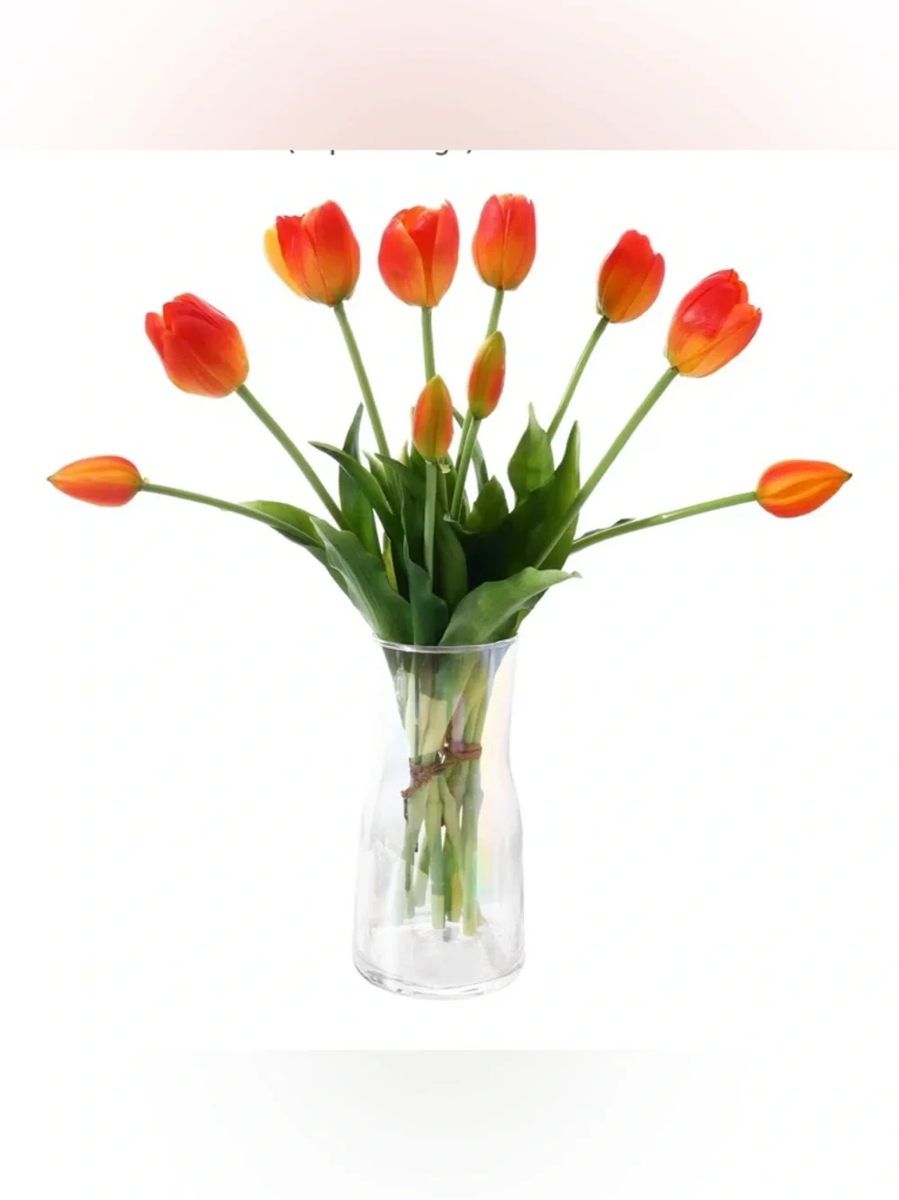 Fake Tulips Artificial Flowers Realistic Touch. 20 pcs New in package